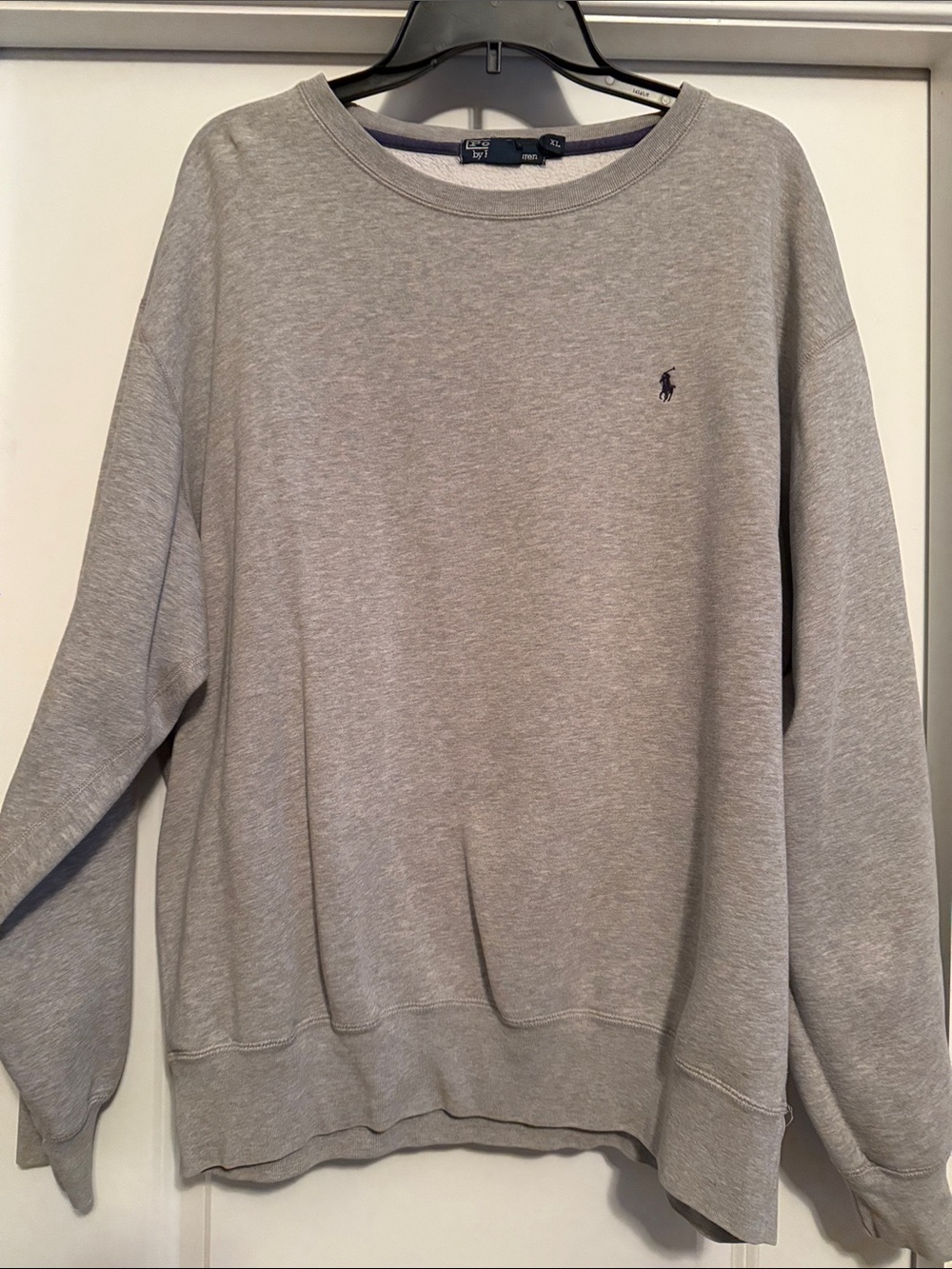 Polo by Ralph Lauren Light Heather Gray Crewneck Sweatshirt